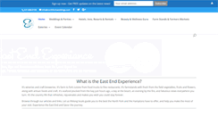 Desktop Screenshot of eastendexperience.com
