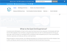 Tablet Screenshot of eastendexperience.com